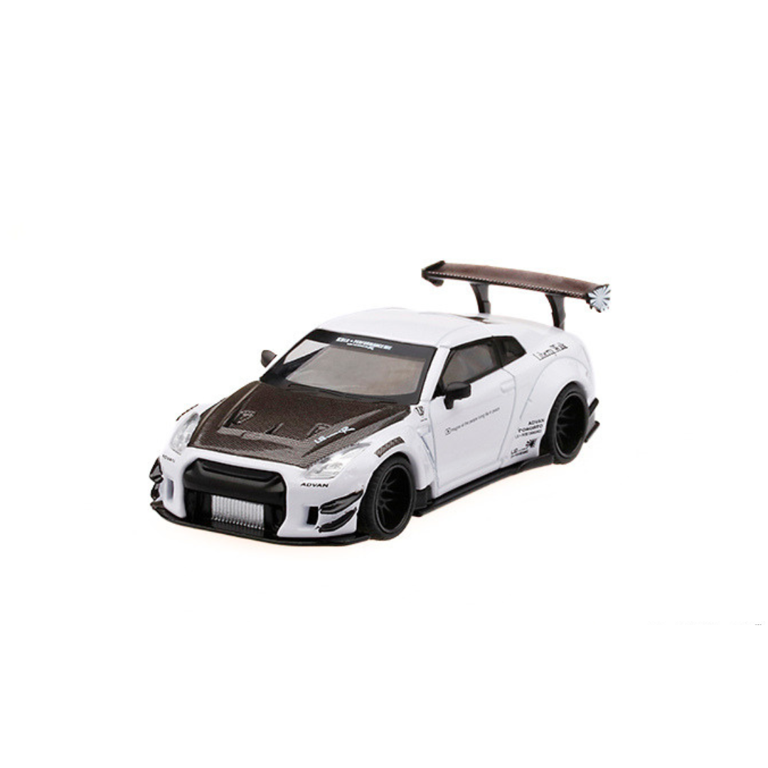 MINI GT ミニGT　LB WORKS　NISSAN GT-R　WHITE MINI GT - LB☆WORKS Nissan GT-R R35 LBWK White - 68 – aera