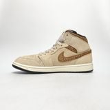  NIKE AIR JORDAN 1 MID SE BROWN ELEPHANT DZ4129-102 