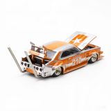  POP RACE - NISSAN SKYLINE C210 KAIDO RACER BOSOZOKU STYLE ORANGE - PR6426 