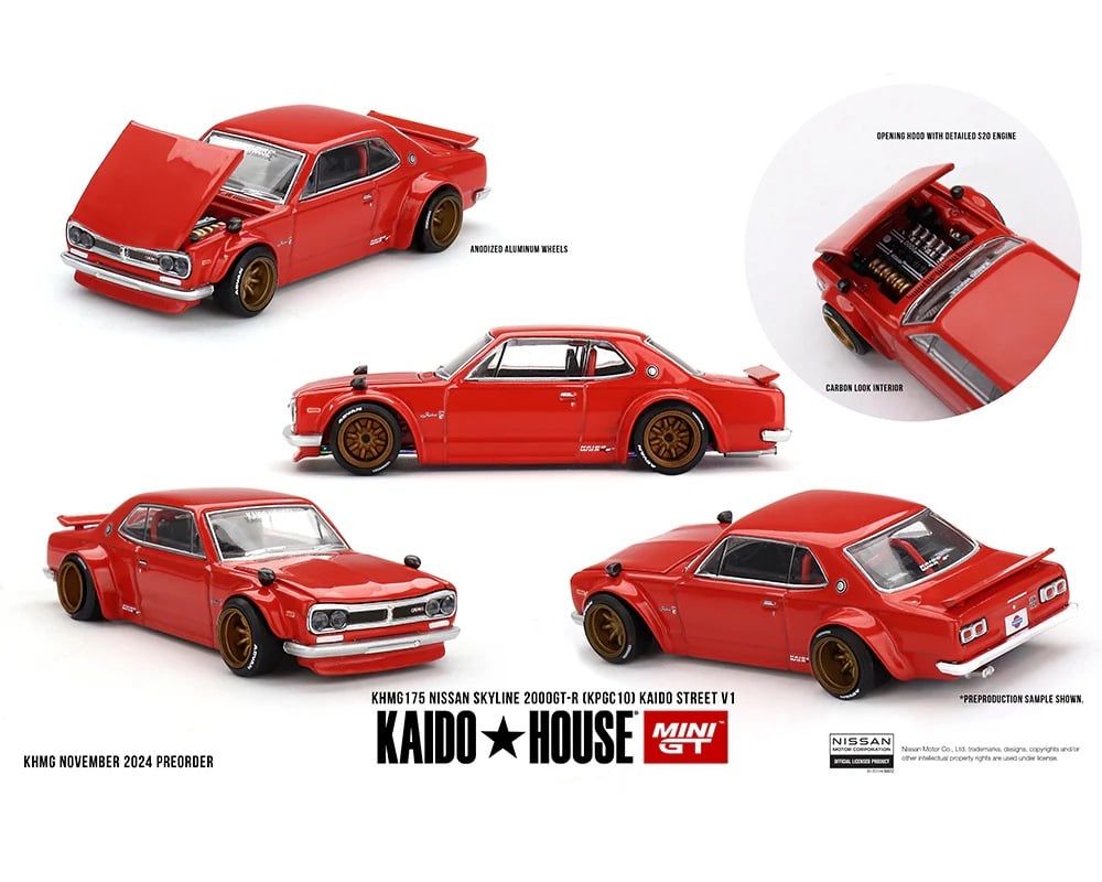  KAIDO HOUSE - NISSAN SKYLINE 2000GT-R KAIDO STREET V1 - KHMG175 