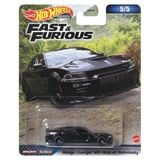  HOT WHEELS BASIC - FAST & FURIOUS DODGE CHARGER SRT HELLCAT WIDEBODY - HNW50 