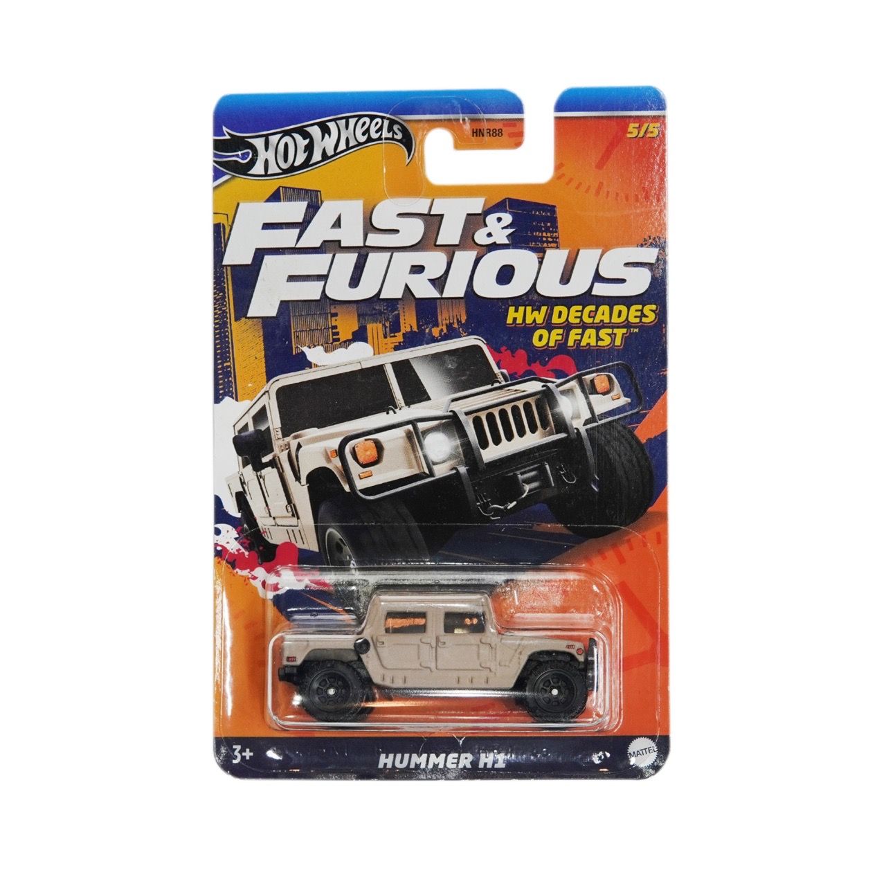  HOT WHEELS SILVER HUMMER H1 HRW45 