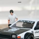  1/64 FIGURE - DAI FIG TAKUMI FUJIWARA TOYOTA AE86 INITIAL D - FB.TF 
