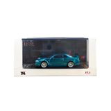  DEMONKING AUTO - 1/64 NISSAN SKYLINE GTR R34 BLUE CHROME - DK64R34006 