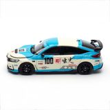  MOTORHELIX - 1/64 HONDA CIVIC TYPE R FL5 IDEMITSU MOTION BLUE - M65329 