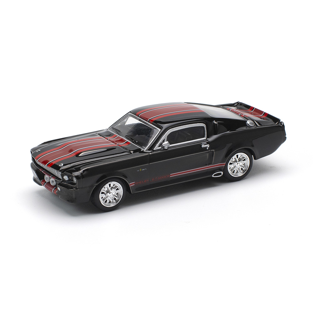 POP RACE - 1/64 SHELBY FORD MUSTANG GT500 DARK CHROME - PR64218