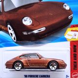  HOT WHEELS THEN AND NOW - '96 PORSCHE CARRERA BROWN - JJJ59 