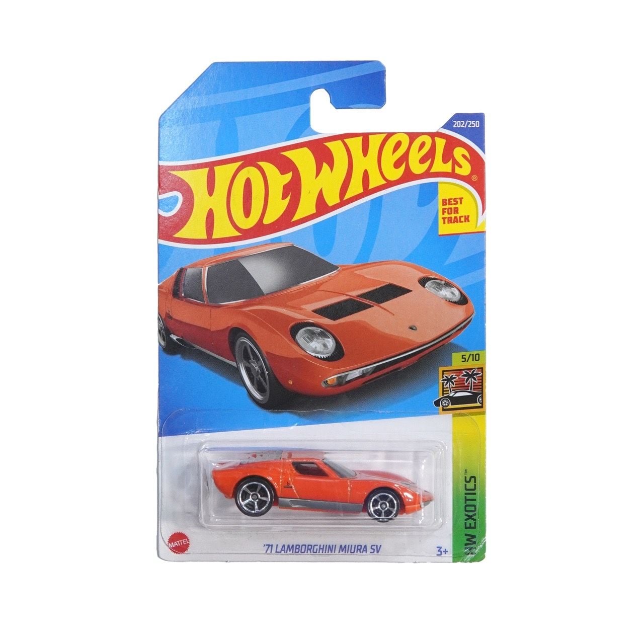  HOT WHEELS BASIC '71 LAMBORGHINI MIURA SV HHF53 