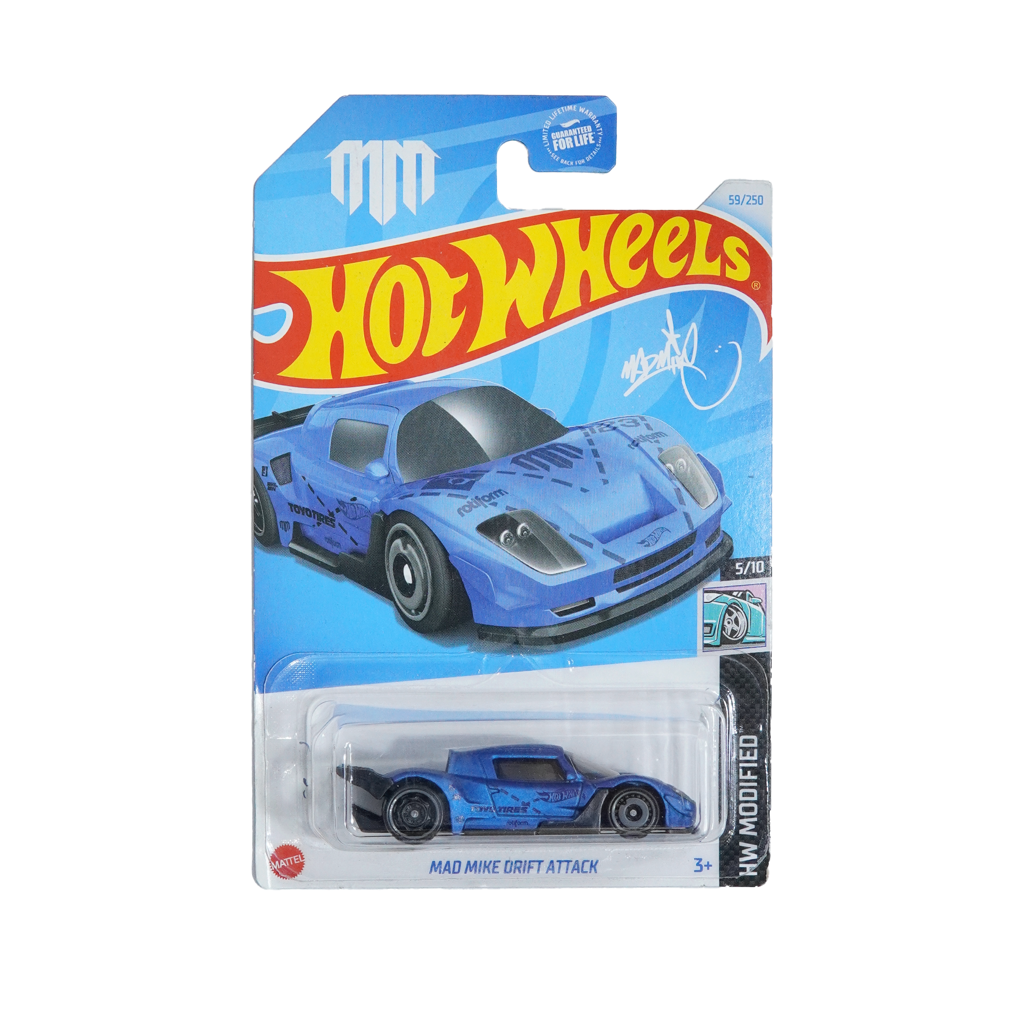  HOT WHEELS BASIC MAD MIKE DRIFT ATTACK HTC91 