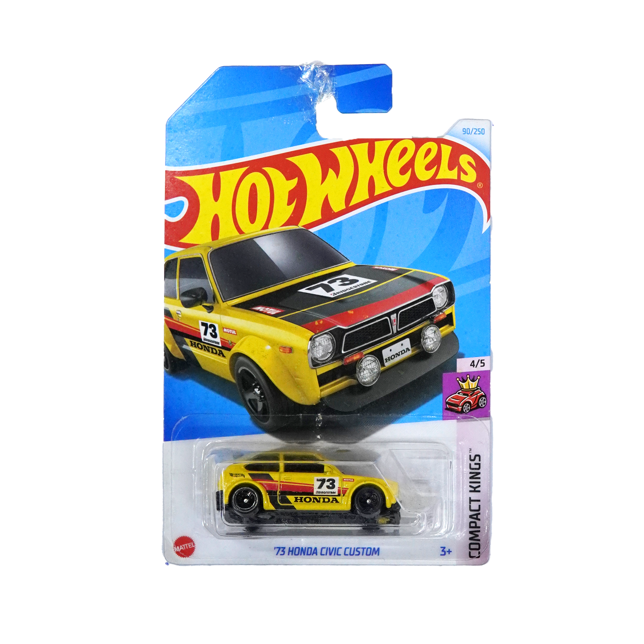  HOT WHEELS BASIC '73 HONDA CIVIC CUSTOM HTC19 