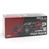  POP RACE - 1/64 TOYOTA PANDEM GR86 ADVAN - PR64228 