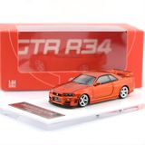  TIME MICRO - NISSAN SKYLINE GTR R34 ORANGE - TMR34O 