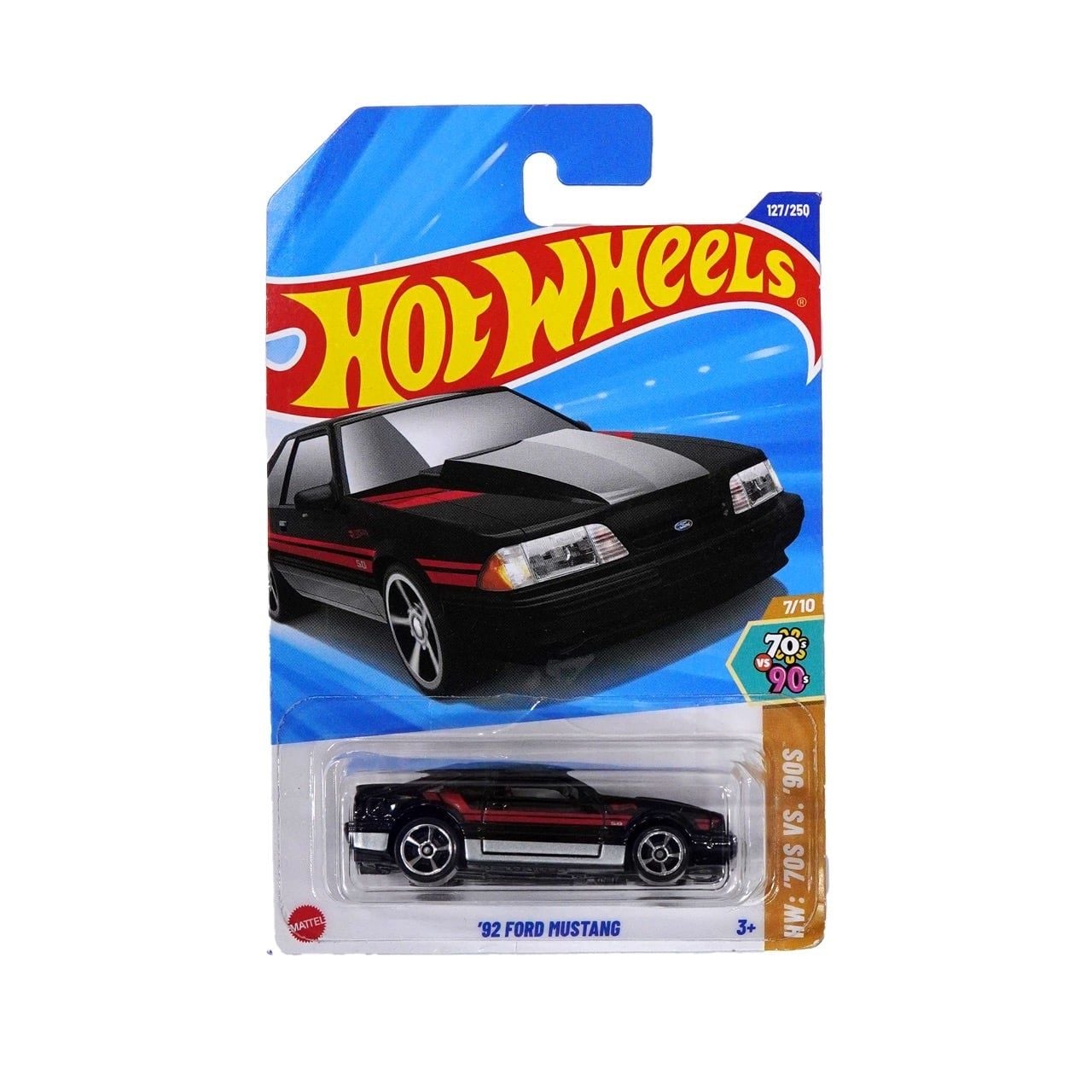  HOT WHEELS BASIC '92 FORD MUSTANG HYY68 