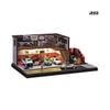  SHOU CANG JIA - 1/64 AMERICAN-STYLE REPAIR SHOP DIORAMA GARA SỬA XE PHONG CÁCH MỸ CỔ ĐIỂN - SCJ82064 