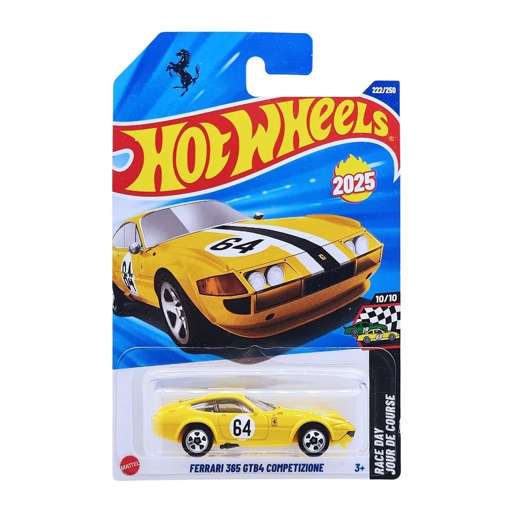  HOT WHEELS BASIC - FERRARI 365 GTB4 COMPETIZONE - JBC19 