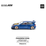  POPRACE - PANDEM CIVIC EG6 METALLIC BLUE - PR64174 