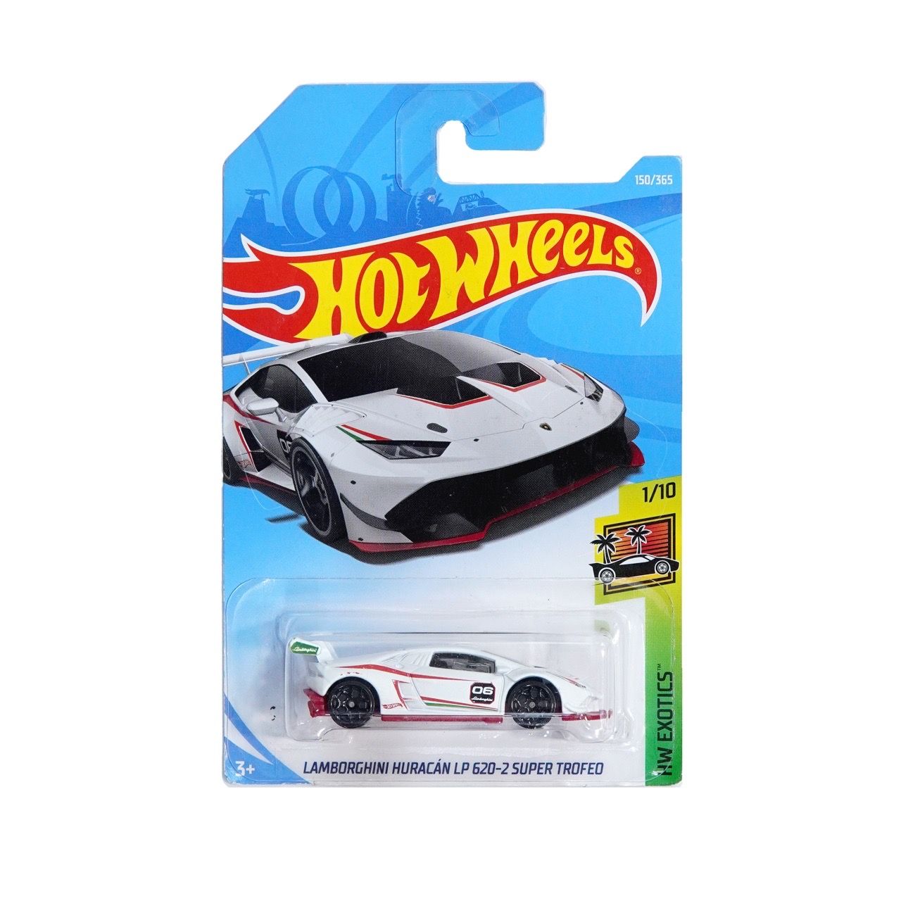  HOT WHEELS BASIC LAMBORGHINI HURACÁN LP 620-2 SUPER TROFEO FJX97 