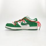  NIKE OFF WHITE X DUNK LOW PINE GREEN CT0856-100 