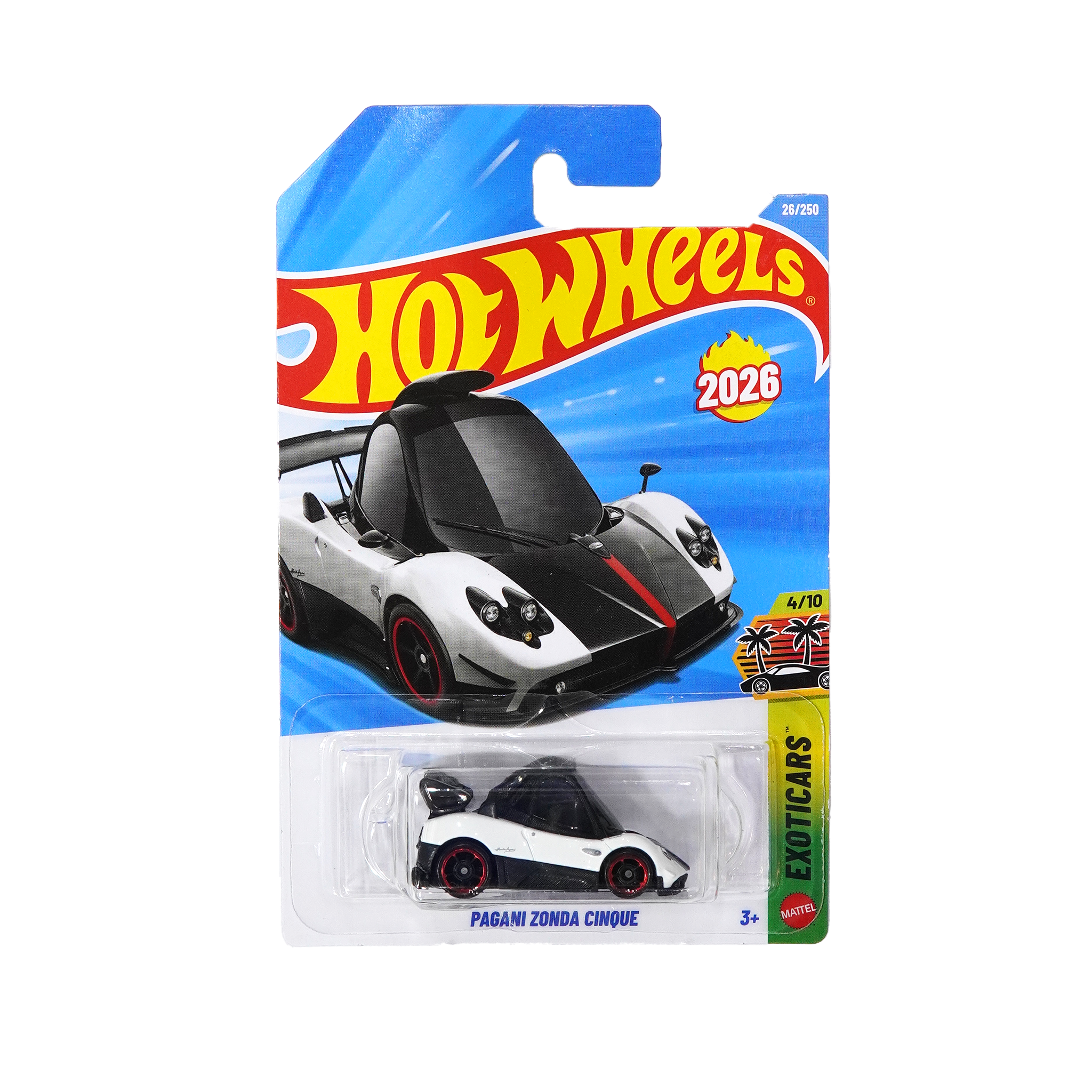  HOT WHEELS BASIC - PAGANI ZONDA CINQUE (TOONED) - JJH34 