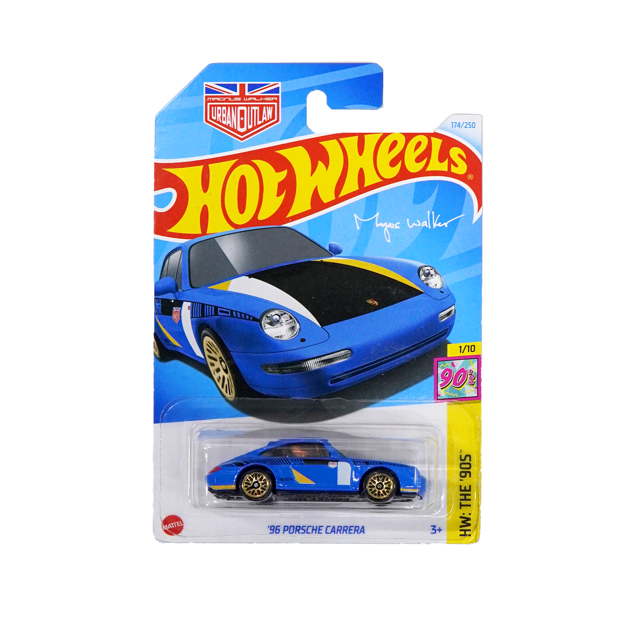  HOT WHEELS BASIC '96 PORSCHE CARRERA HTB03 