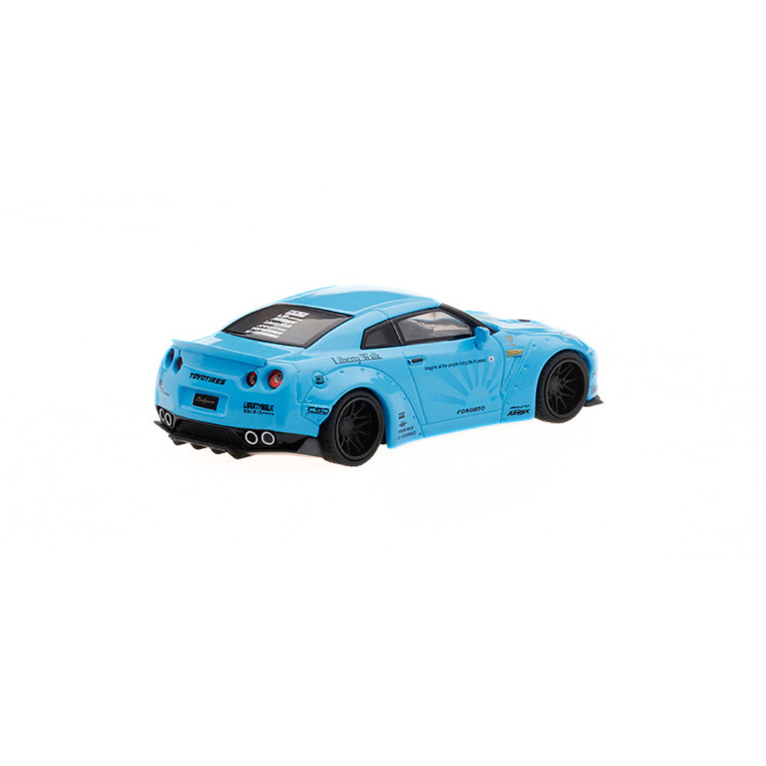 MINI GT - LB☆WORKS Nissan GT-R R35 LBWK Candy Blue - 34 – aesnkrs