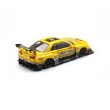  MINI GT - 1/64 NISSAN LB-ER34 SUPER SILHOUETTE SKYLINE SPORT YELLOW MGT01182 - 1182 