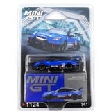  MINI GT - LB-SILHOUETTE WORKS GT NISSAN 35GT-RR VER.2 BLUE LBWK - 1124 