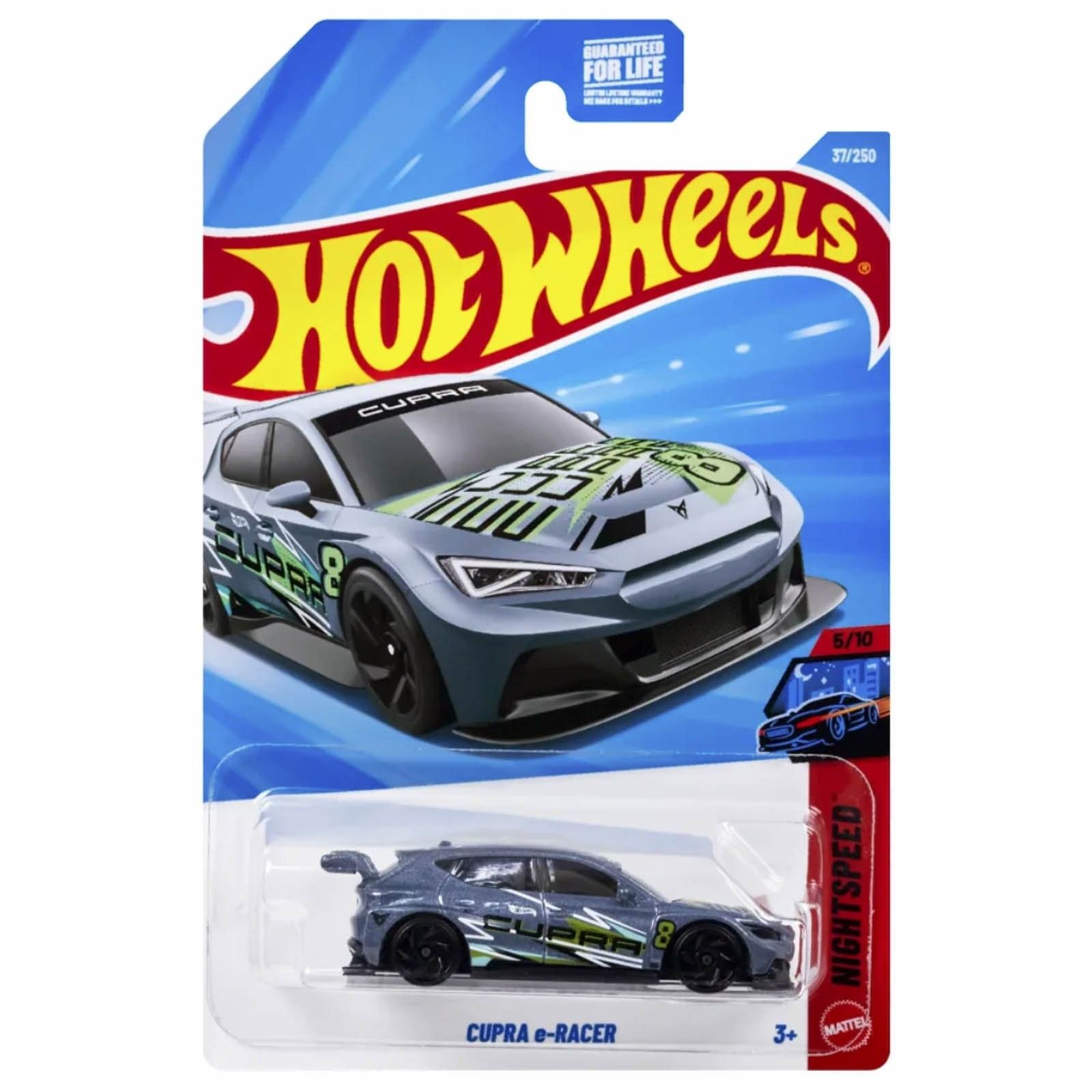  HOT WHEELS BASIC - CUPRA E-RACER / VOITURE DE COURSE - JJJ08 