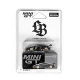  MINI GT - [ CARD NHẬT ] 1/64 LAMBORGHINI AVENTADOR LB-WORKS MATTE BLACK LBWK CARD - 1087LB 