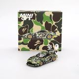  MINI GT - BAPE MAZDA RX-7 LB-Super Silhouette LBWK*A BATHING APE CROSSOVER - 830 