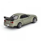  MINI GT - 1/64 NISSAN SKYLINE GT-R R34 TOMMYKAIRA R-Z MILLENIUM JADE - 697 