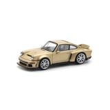  POP RACE - 1/64 PORSCHE SINGER DLS TURBO ROAD GOLD - PR64132 