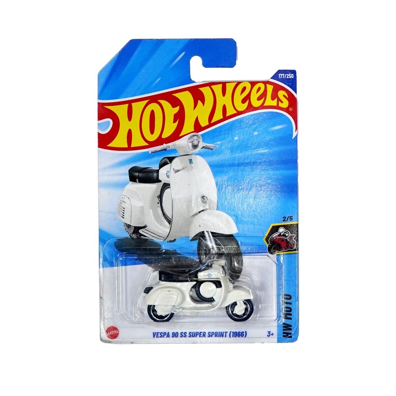  HOT WHEELS BASIC VESPA 90 SS SUPER SPRINT (1966) JBB07 