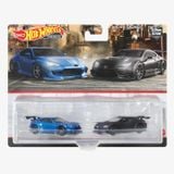  HOT WHEELS PREMIUM - SET 2 CHIẾC PANDEM SUBARU BRZ VS LEXUS RC F GT3 - HKF51 