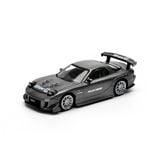  POP RACE - 1/64 MAZDA RX7 RE-AMEMIYA GUN METAL - PR64255 