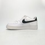  NIKE AIR FORCE 1 WHITE BLACK (GS) - CT3839-100 