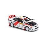  POP RACE - 1/64 MITSUBISHI LANCER EVOLUTION IV SAFARI RALLY KENYA 1998 - PR64231 