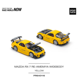  POPRACE - Mazda RX7 RE Amemiya WIDEBODY (YELLOW) - PR64116 