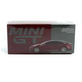  MINI GT - MERCEDES-BENZ EQS 580 4MATIC RED METALLIC - 970 