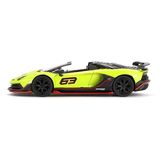  MINI GT - CHASE INCLUDED - Lamborghini Aventador SVJ 63 Roadster Verde Shock - 887 