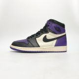  NIKE AIR JORDAN 1 RETRO HIGH OG COURT PURPLE 555088-501 