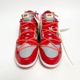 NIKE OFF-WHITE X DUNK LOW UNIVERSITY RED CT0856-600 