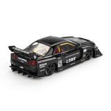  MINI GT - 1/64 NISSAN LB-ER34 R34 SUPER SILHOUETTE SKYLINE BLACK - 844 