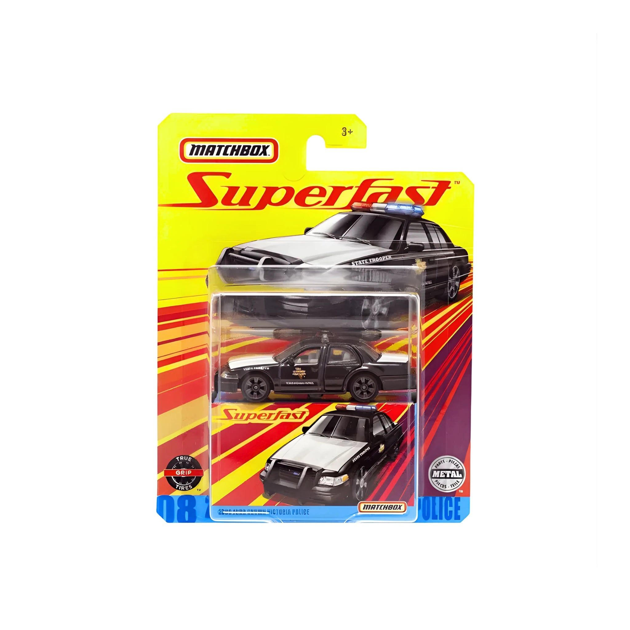  MATCHBOX SUPERFAST 2006 FORD CROWN VICTORIA POLICE - GKP46 