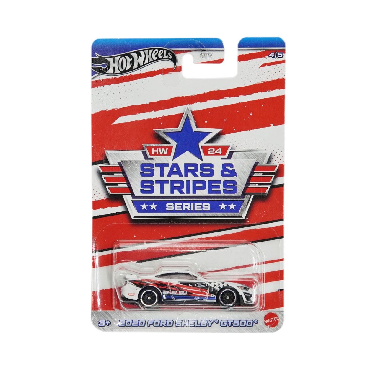  HOT WHEELS SILVER 2020 FORD SHELBY® GT500® HRW65 