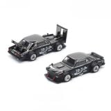  POP RACE - 1/64 SKYLINE GT-R DRIFT HAKOSUKA COCA COLA ZERO JP BLACK CHROME - PR64161 