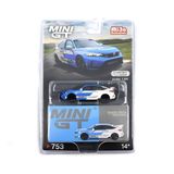  MINI GT - 1/64 HONDA CIVIC TYPE R #3 2023 PACE CAR BLUE - 753 