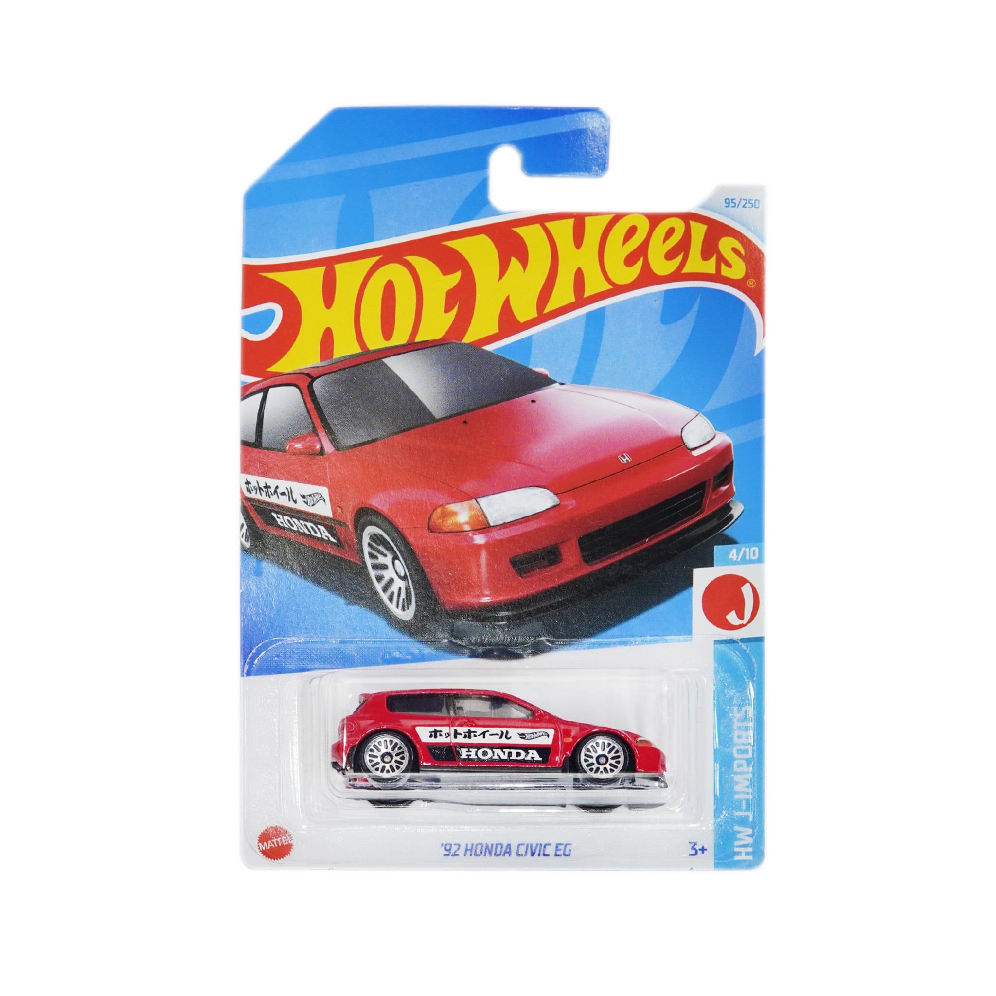  HOT WHEELS BASIC '92 HONDA CIVIC EG HTC43 