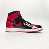  NIKE AIR JORDAN 1 RETRO HIGH OG PATENT BRED 555088-063 