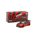 MINI GT - LB☆Works Nissan GT-R R35 LBWK Candy Red - 77 – aera